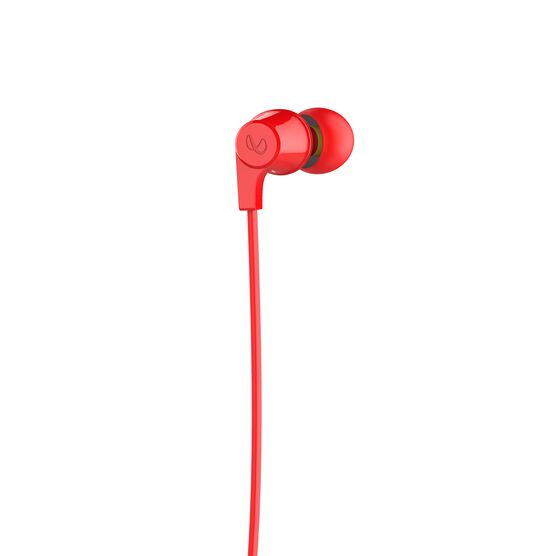 INFINITY TRANZ 300 - Red - In-Ear Wireless Headphones - Back
