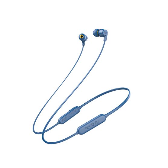 INFINITY TRANZ 300 - Blue - In-Ear Wireless Headphones - Hero