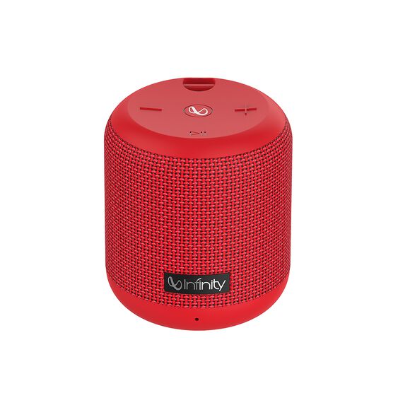 INFINITY CLUBZ 150 - Red - Portable BT Wireless Speaker - Front