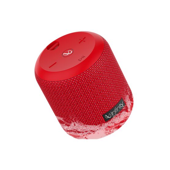 INFINITY CLUBZ 150 - Red - Portable BT Wireless Speaker - Hero